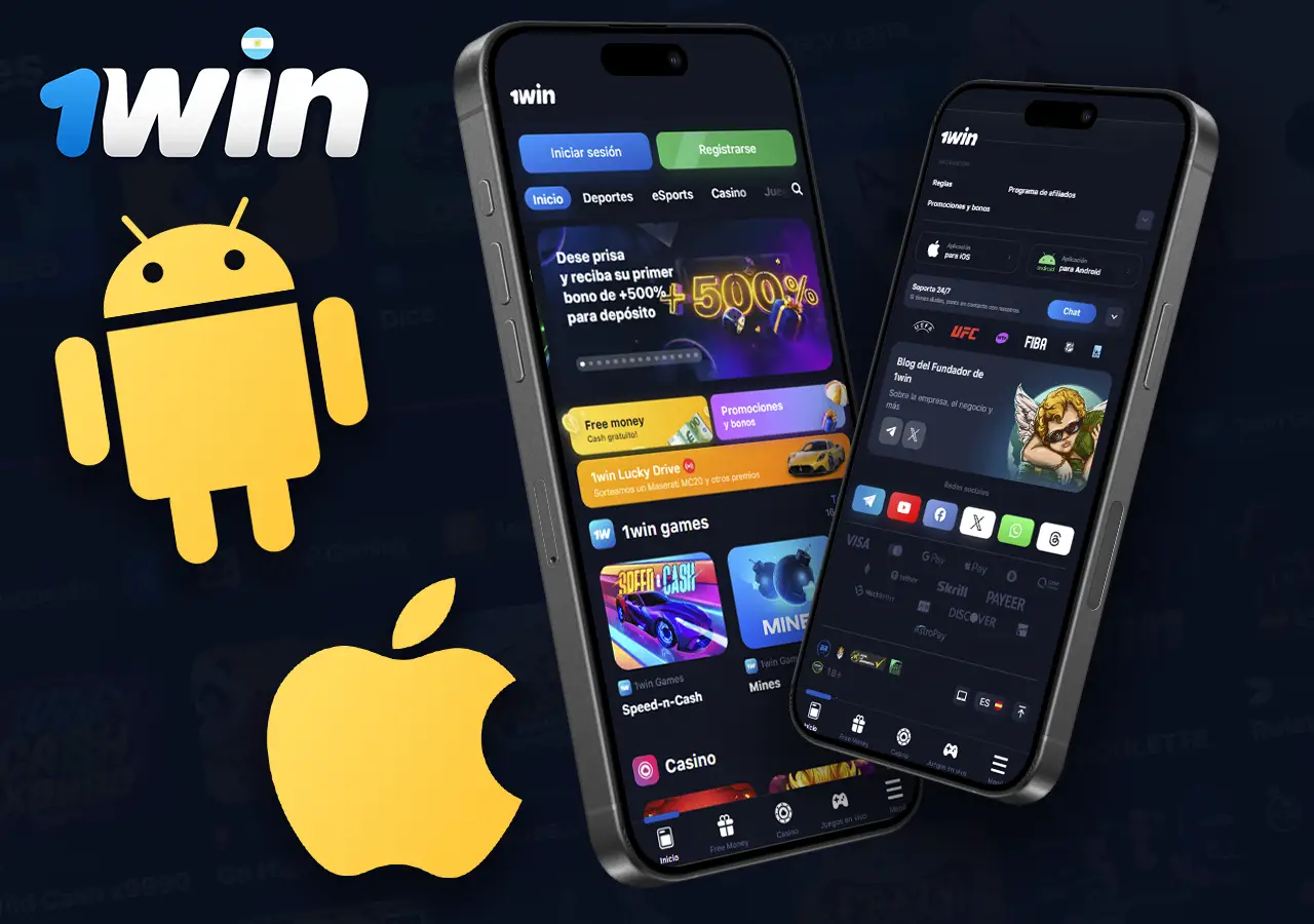 Información sobre la aplicación móvil 1Win